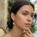 Pearl Heart Earrings