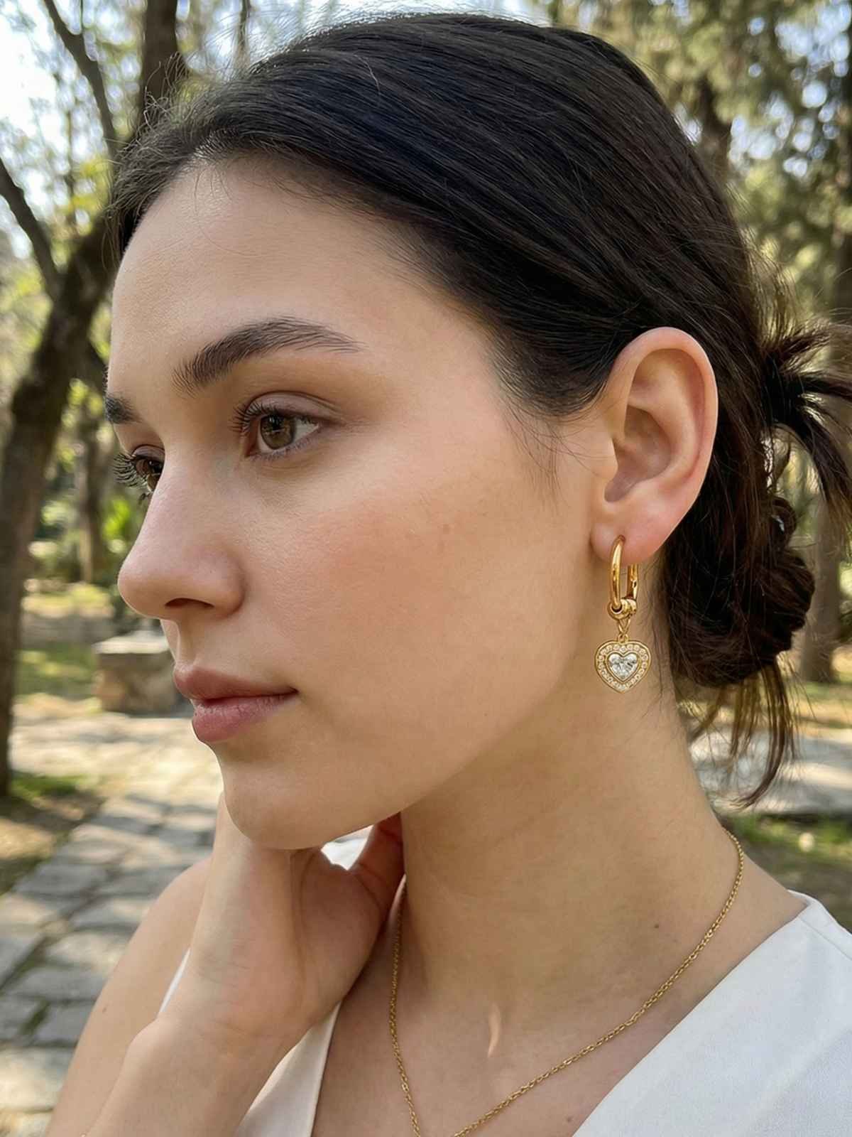 Amora Heart Earrings