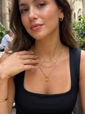 Lucky Clover Halskette