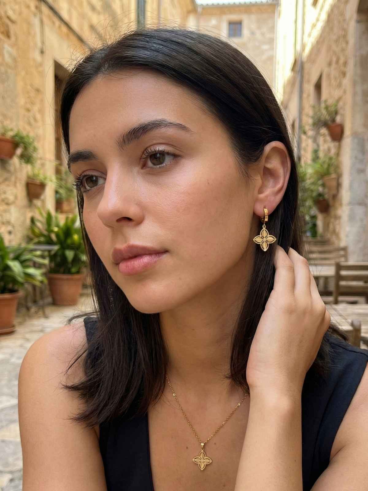 Fleur Charm Earrings