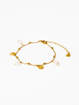 Shell Pearl anklet