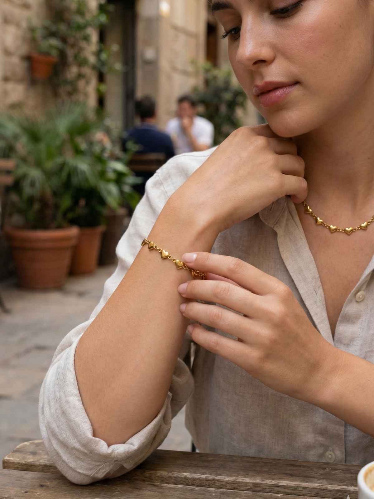 Tiny Hearts Bracelet