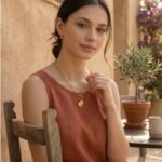 Seashell Charm Halskette