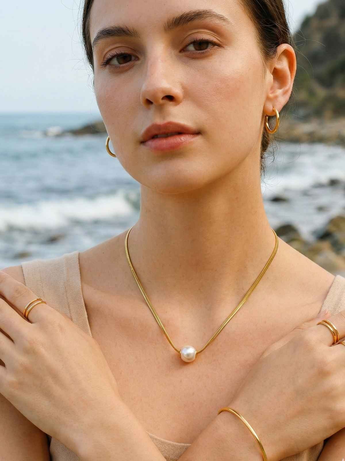 Glide Pearl Kette Glide Pearl Halskette