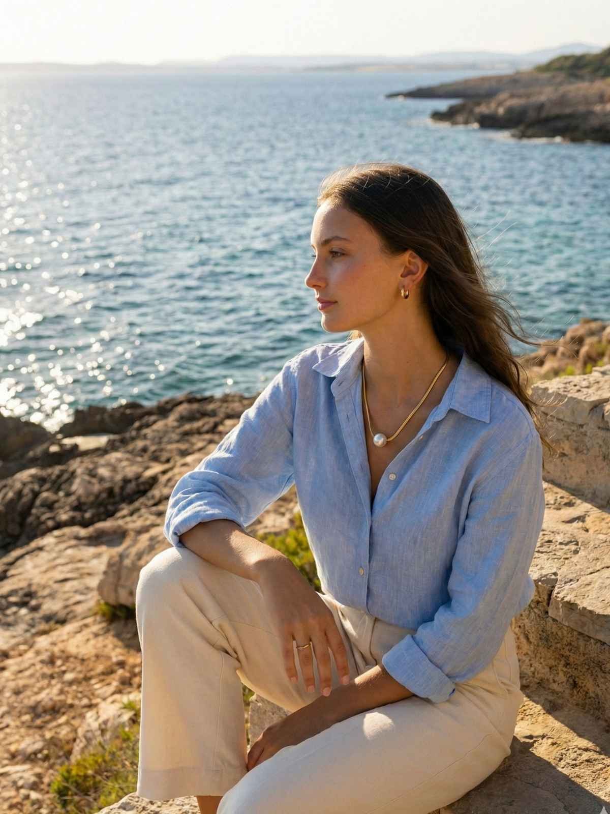 Glide Pearl Kette Glide Pearl Halskette