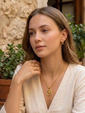 Solar Aura Halskette