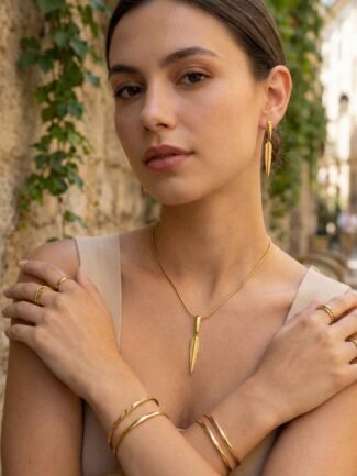 Feather Shine Schmuck Set